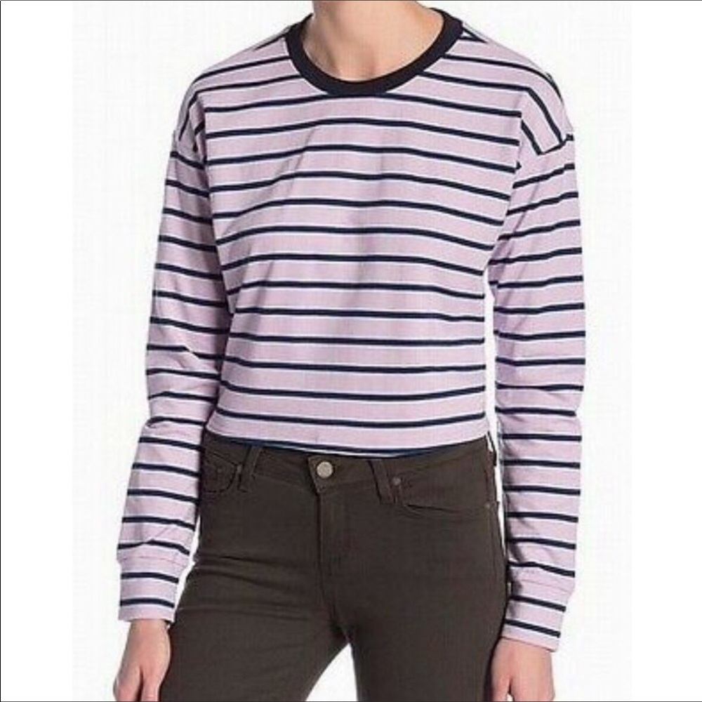 NWT Women’s Size M Code Mode Long Sleeve Crop Top